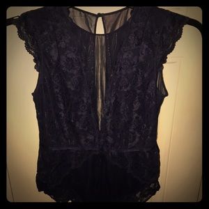 Laced bodysuit